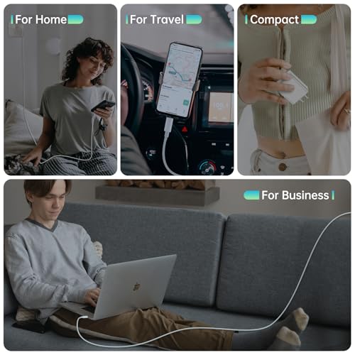 20W Fast Charging USB-C iPhone Charger 2-Pack