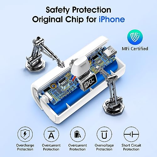 JEJILL 6000mAh Fast Charging Portable Phone Charger