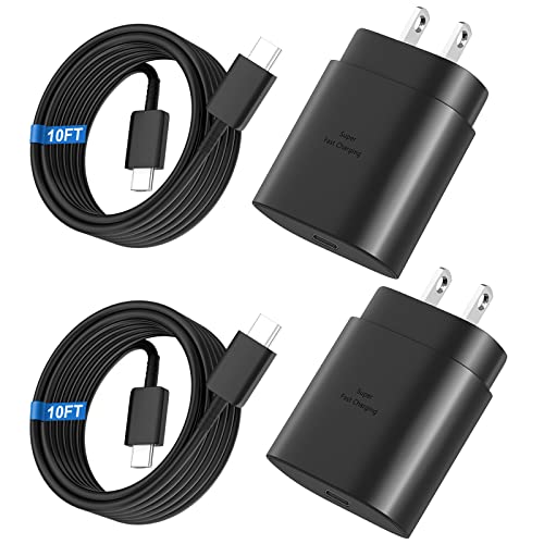25W Fast Charging USB-C Wall Charger & Cable