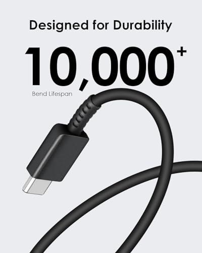 25W Fast USB-C Charger with 6FT Cable - 2 Pack