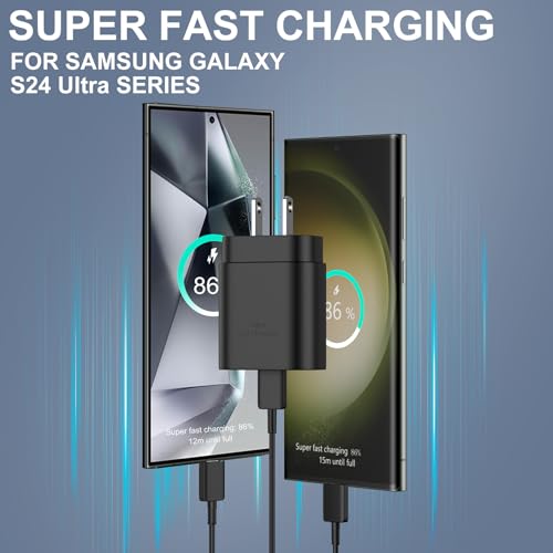 25W Fast Charging USB-C Wall Charger & Cable