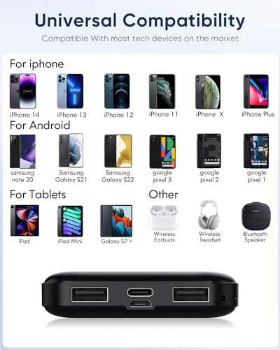 Feeke 15000mAh Dual USB Power Bank - 2 Pack