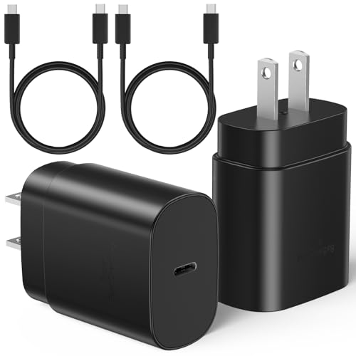 25W Fast Charging Type C Charger Bundle