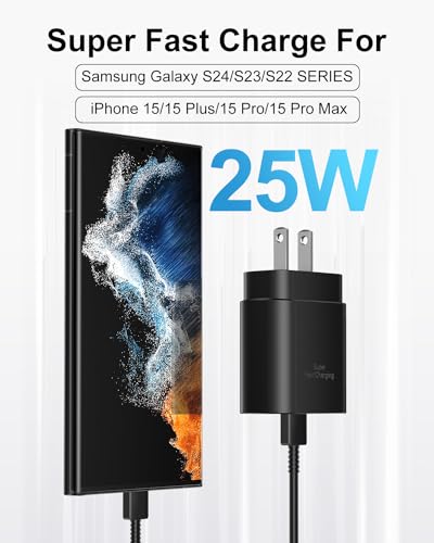 25W Fast Charging Type C Charger Bundle