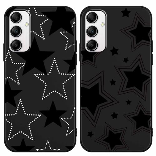 Cute Black Star Phone Case for Galaxy A14 5G