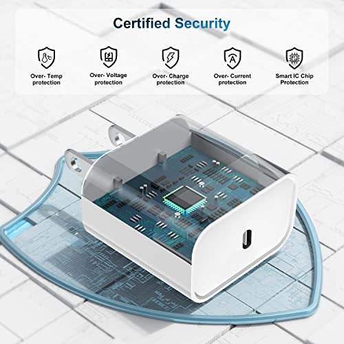 10FT Fast Charging USB C to Lightning Cable Set