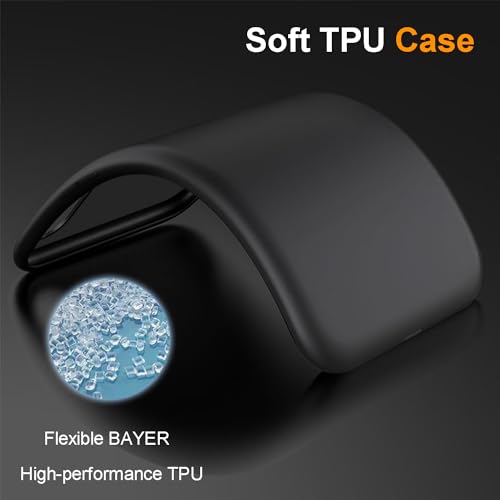 TENOC Matte Black Phone Case for Galaxy A15 5G