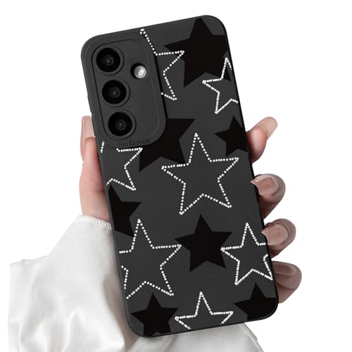 Cute Black Star Case for Samsung Galaxy A15 5G