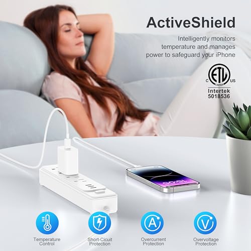 Fast Charging iPhone Charger - 2 Pack Bundle