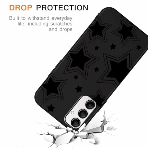 Cute Black Star Phone Case for Galaxy A14 5G