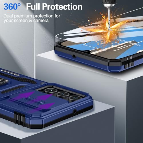 GOLDJU Military Grade Samsung Galaxy A15 Case