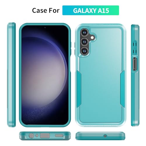 Galaxy A15 5G Rugged Case with Screen Protector