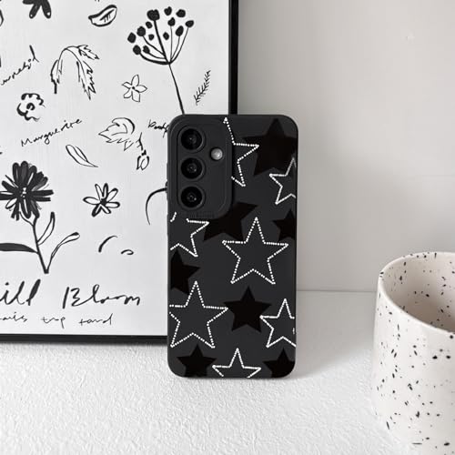 Cute Black Star Case for Samsung Galaxy A15 5G