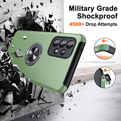 Alpine Green Shockproof Case for Samsung Galaxy A53 5G