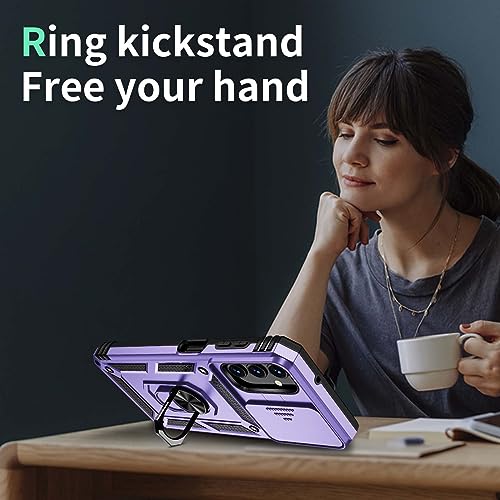 Samsung Galaxy A15 5G Case with Slide Lens Cover