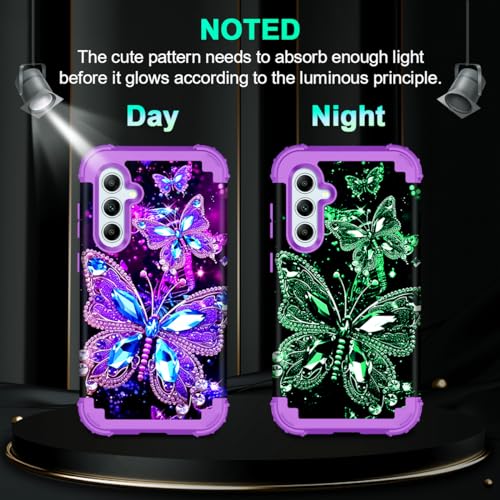Miqala Glow-in-the-Dark Case for Galaxy A55/A35 5G