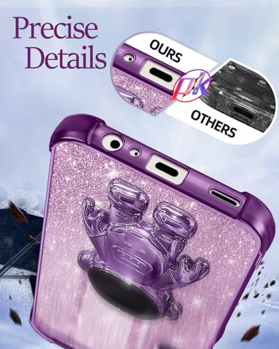 Cute Astronaut Glitter Case for Samsung Galaxy A15