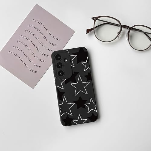 Cute Black Star Case for Samsung Galaxy A15 5G