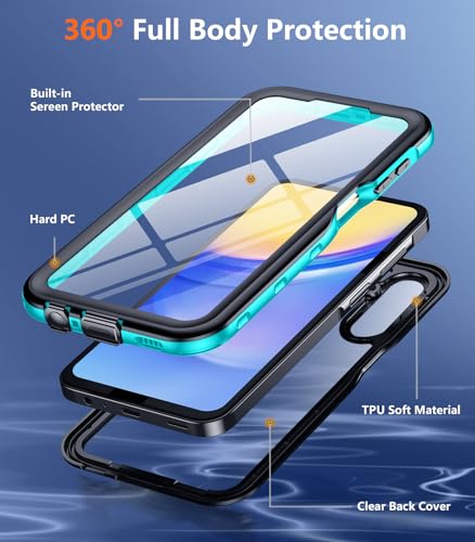 Temdan Waterproof Case for Samsung Galaxy A15 5G
