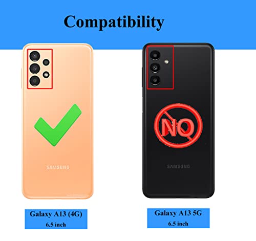 Samsung Galaxy A13 4G Case with Kickstand & Protector