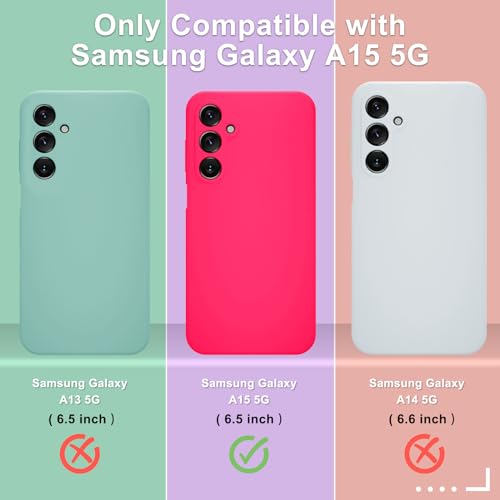 Samsung Galaxy A15 5G Hot Pink Silicone Case