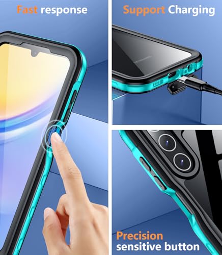 Temdan Waterproof Case for Samsung Galaxy A15 5G