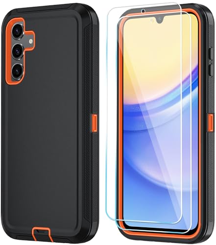 Qinmay Shockproof 3-Layer Case for Samsung A35 5G