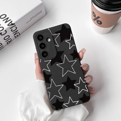Cute Black Star Case for Samsung Galaxy A15 5G