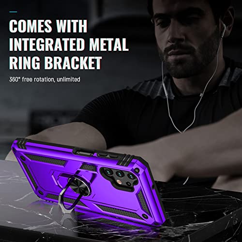 Samsung Galaxy A13 4G Case with Kickstand & Protector