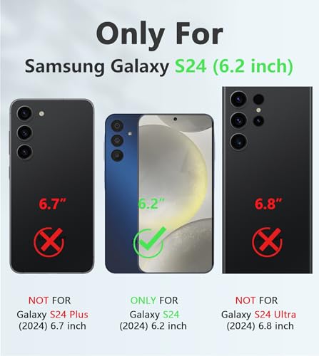 FNTCASE Galaxy S24 Military Grade Phone Case