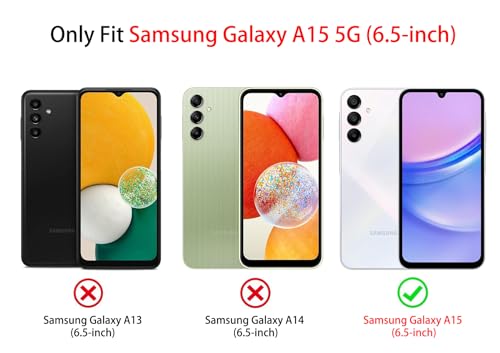 Cute Black Star Case for Samsung Galaxy A15 5G