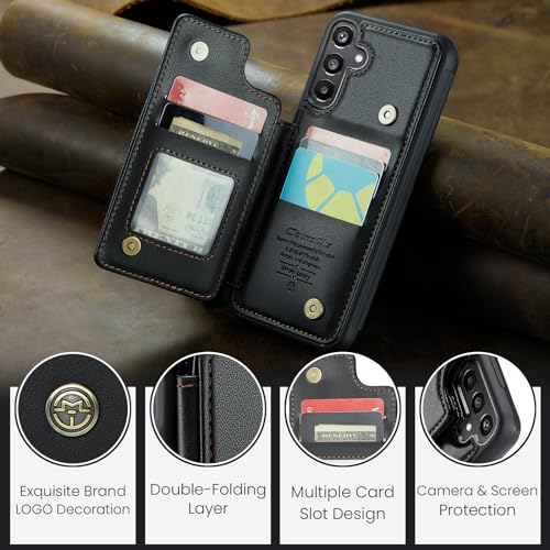 Ruiheshiyi Galaxy A15 5G Wallet Case - Black