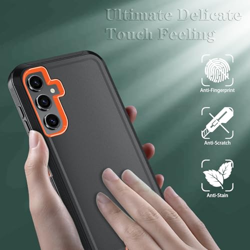Qinmay Shockproof 3-Layer Case for Samsung A35 5G