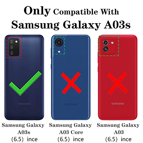 Military-Grade Samsung Galaxy A03S Case with Ring