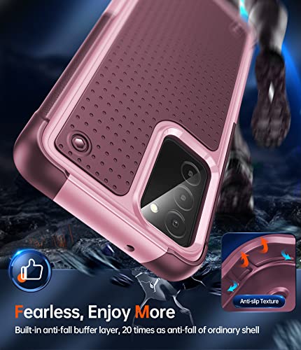 Samsung Galaxy A03S Dual Layer Shockproof Case Bundle