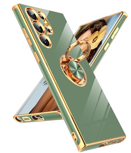 LeYi Galaxy S22 Ultra Case with Rotatable Kickstand