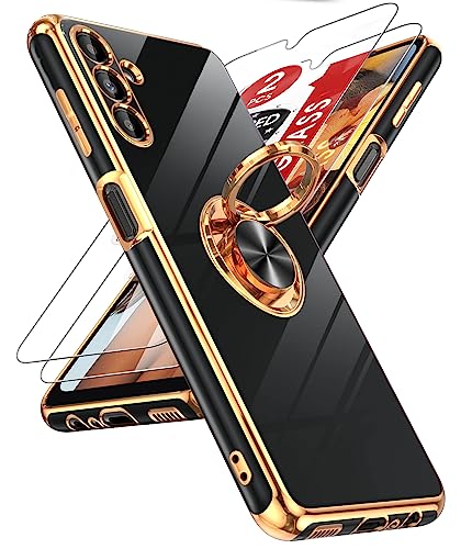 LeYi Galaxy A13-5G Case with Rotatable Ring Kickstand