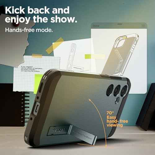 Spigen Tough Armor Galaxy A35 5G Case - Abyss Green