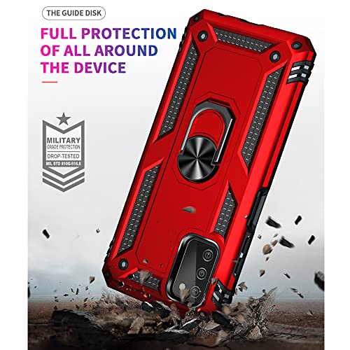 Military-Grade Samsung Galaxy A03S Case with Ring