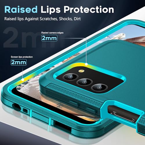 LeYi Samsung Galaxy A03S Rugged Phone Case & Protectors