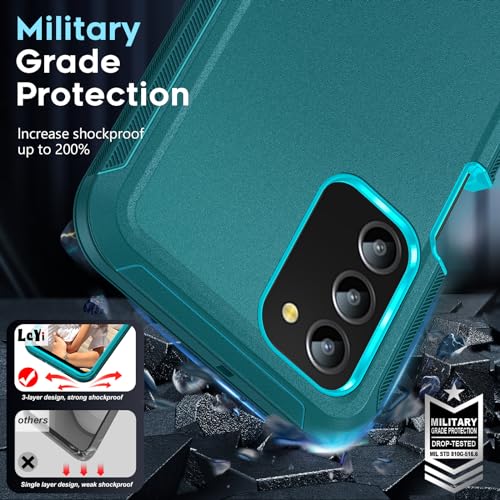 LeYi Samsung Galaxy A03S Rugged Phone Case & Protectors
