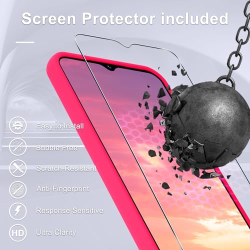 Samsung Galaxy A15 5G Hot Pink Silicone Case