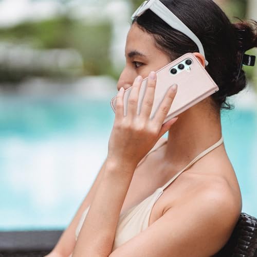 Floral Leather Wallet Case for Galaxy A15 5G