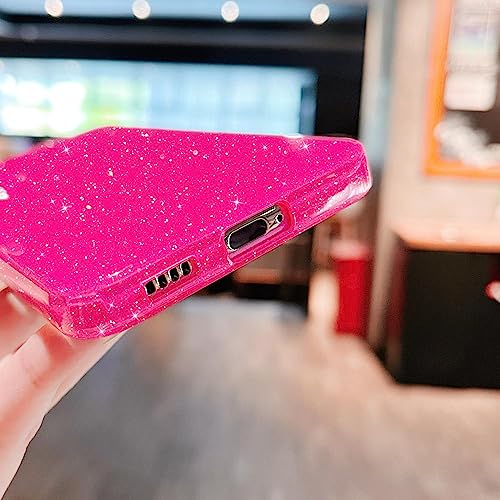MINSCOSE Neon Bling Slim Case for Galaxy S22 Plus