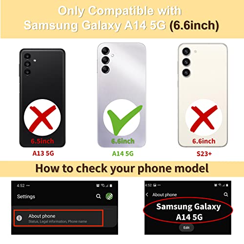 Butterfly Phone Case for Samsung Galaxy A14 5G