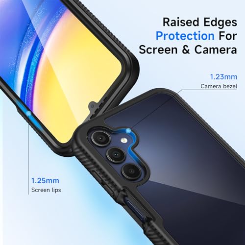 Seacosmo Slim Fit Shockproof Case for Samsung A15