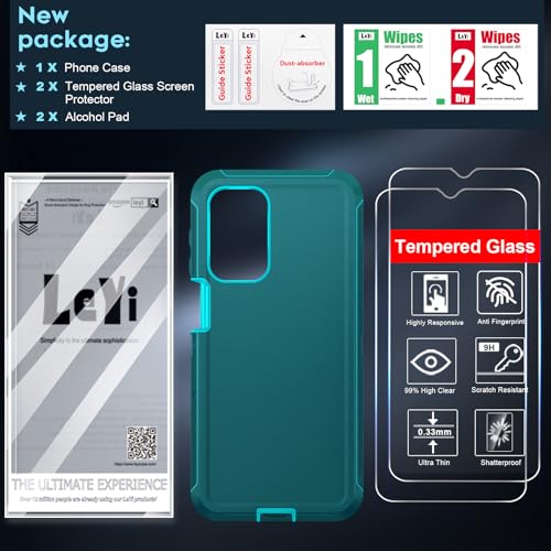 LeYi Samsung Galaxy A03S Rugged Phone Case & Protectors