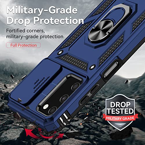 Military-Grade Galaxy A03S Case with Kickstand