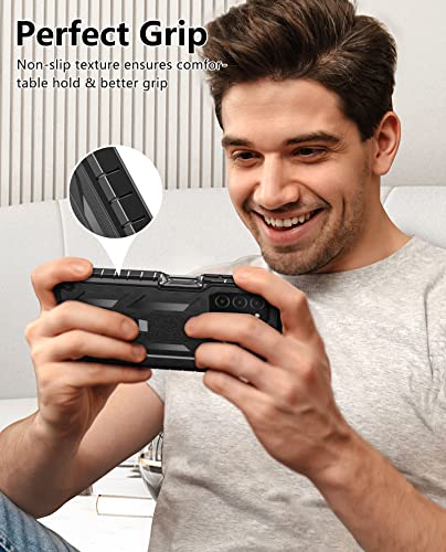 Samsung Galaxy A03S Rugged Armor Case with Kickstand