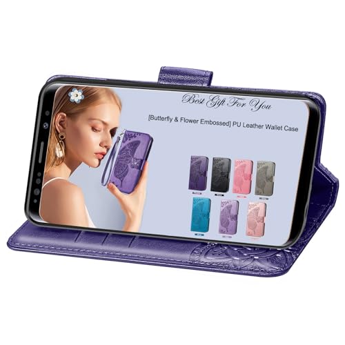 Samsung Galaxy A15 5G Butterfly Wallet Case